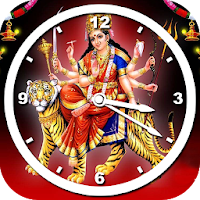 Durga Devi Clock Live Wallpaper