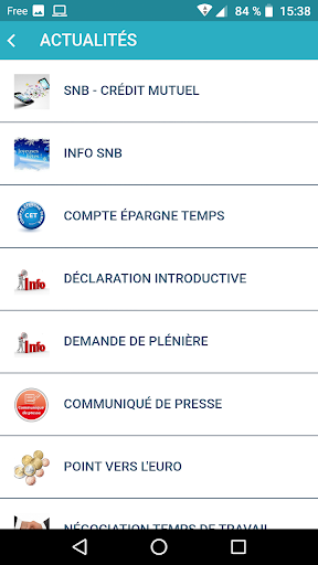 SNB Crédit Mutuel CFE-CGC Screen 3