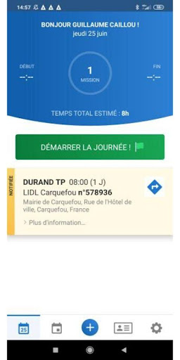 Android application Matos Connect screenshort