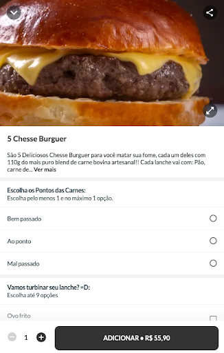 360 Burguer Screen 2