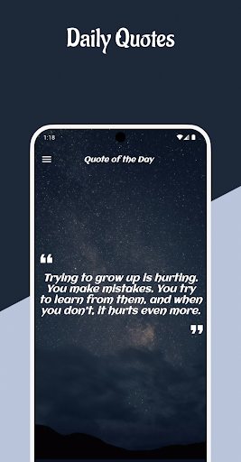 Android application Quotations : Inspiring Quotes screenshort
