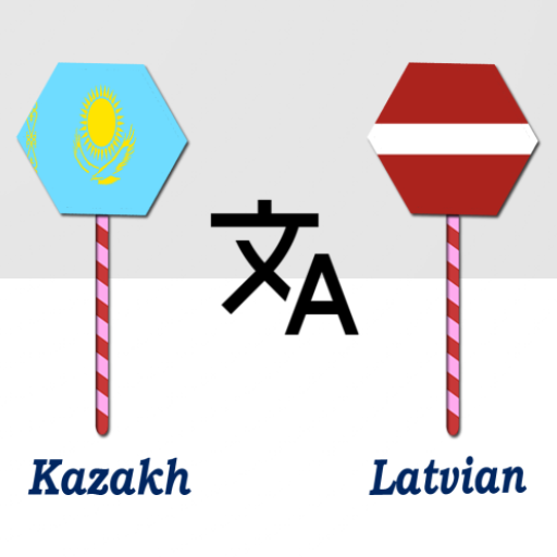 Kazakh To Latvian Translator logo