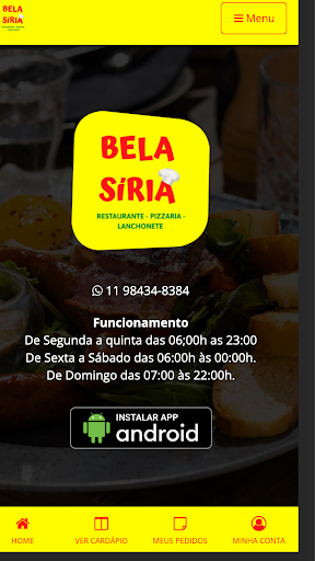 Android application Bela Siria screenshort