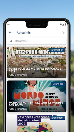 Ville de Montauban Screen 2