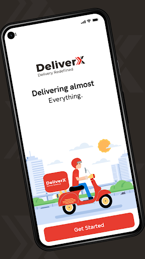 DeliverX Driver Screen 2