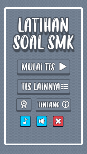 Android application Latihan Soal SMK screenshort