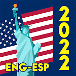 Cover Image of Download US Citizenship Test 2022 EN/ES  APK