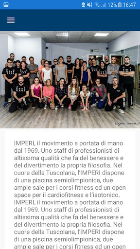 Android application MyImperi screenshort