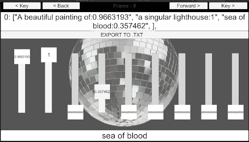 Disco Diffusion Animator Screen 3