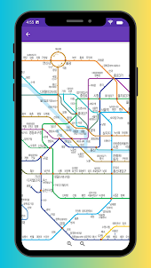 首爾地鐵地圖
