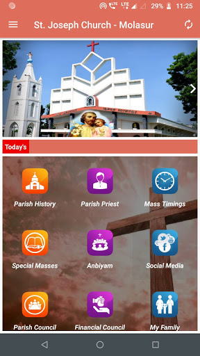 St. Josephs Church, Molasur Screen 2