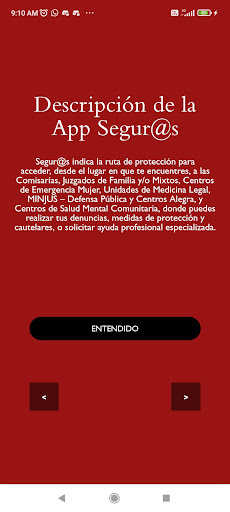 App Seguras Screen 2