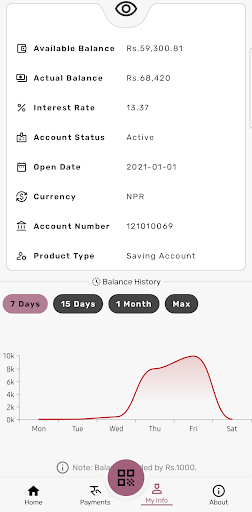 Siddhi Ganesh SmartBanking Screen 3