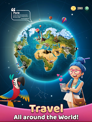 Travel Crush: New Puzzle Adventure Match 3 Game  screenshots 10