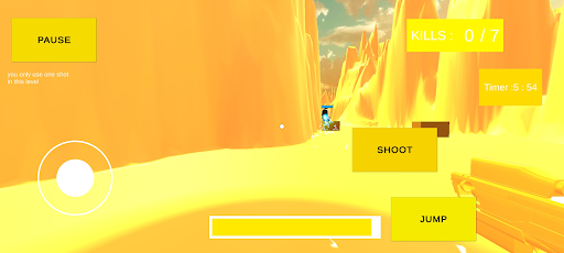 Android application ROBO FPS : BEGINNING screenshort