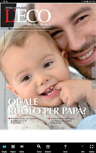 Android application L'ECO di San Gabriele screenshort