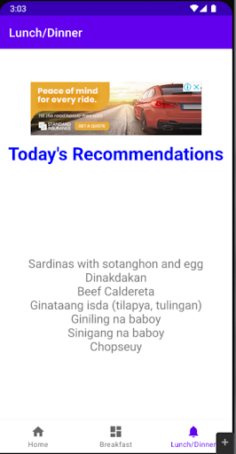 App preview