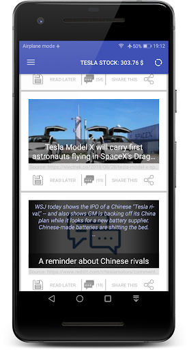Electric Cars News Screen 2