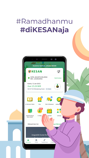 KESAN: Al Quran, Adzan, Sholat Screenshot 1 - AppWisp.com