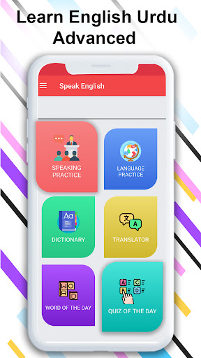 Android application Learn English Urdu Advanced screenshort