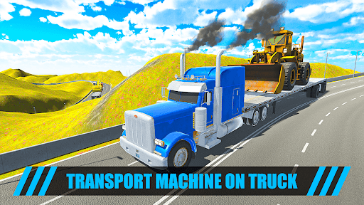 Android application Heavy Construction Machine Sim screenshort