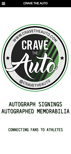 Android application CRAVE THE AUTO screenshort