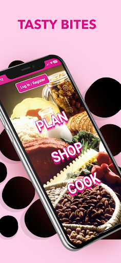 Android application Tasty Bites: Recipe Manager screenshort
