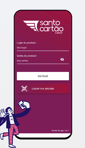 Android application Santo Cartão - Leitor screenshort
