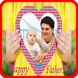 Father's day frame icon