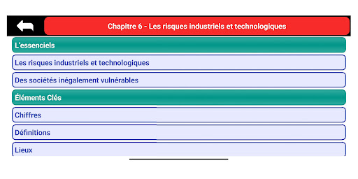 Révision Géographie 5ème Screen 3