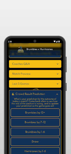 ACT Brumbies Rugby Screen 3