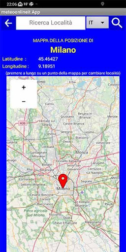 MeteoOnlineIt Screen 3