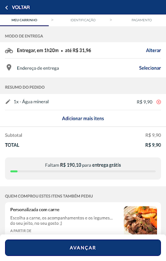 Mamis Refeição Screen 3