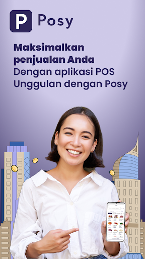 Android application Posy: Online Cashier & POS App screenshort