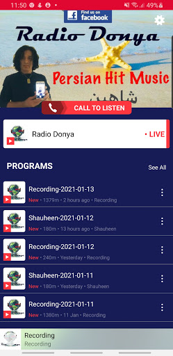 Radio Donya Screen 2