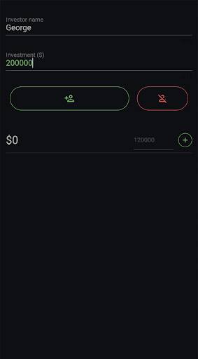 Android application Shareholder screenshort