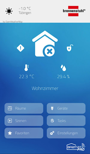 Android application BrematicPRO screenshort