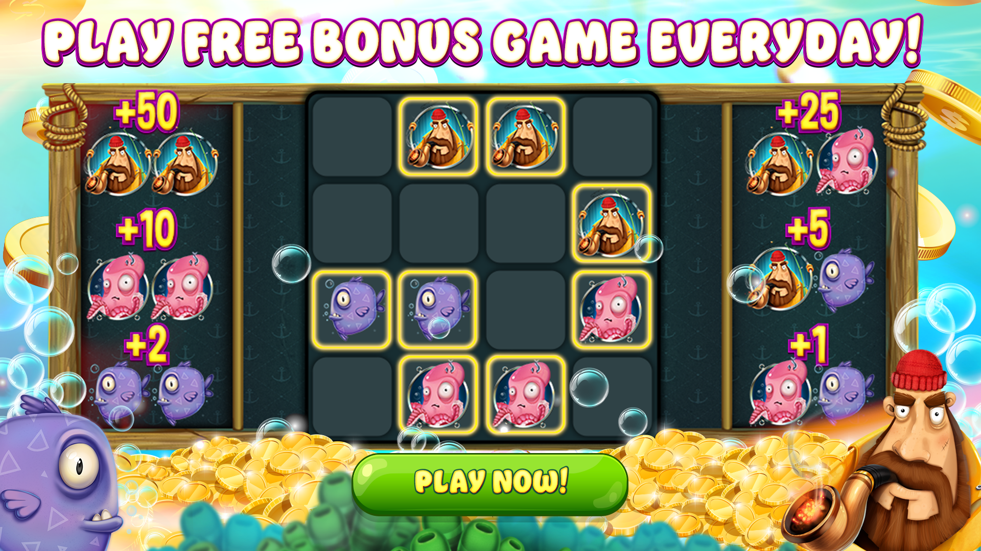Android application Big Catch Slots Casino screenshort
