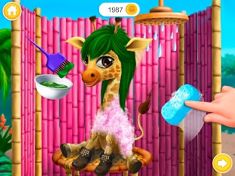 Baby Jungle Animal Hair Salon