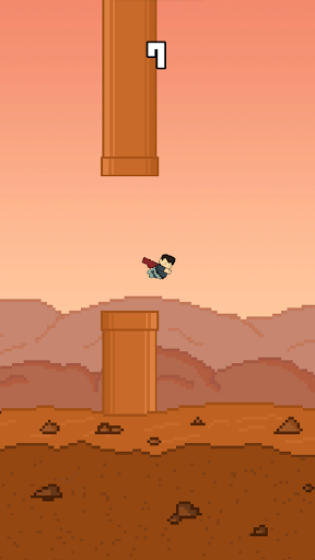 Flappy Superhero Screen 3