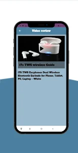 i7s TWS wireless Guide
