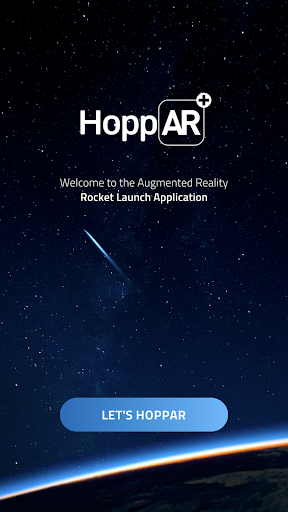 Android application HoppAR screenshort