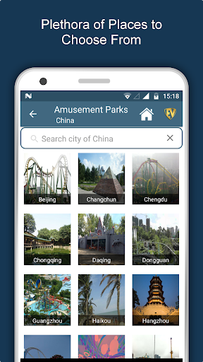 Famous Amusement Parks Travel Screen 2