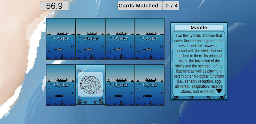 Oyster Card Matching Screen 3