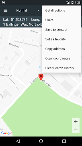 Map Coordinates - Maps & Navigation - apps
