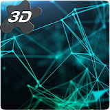 Particle Plexus Sci-Fi 3D Live Wallpaper icon
