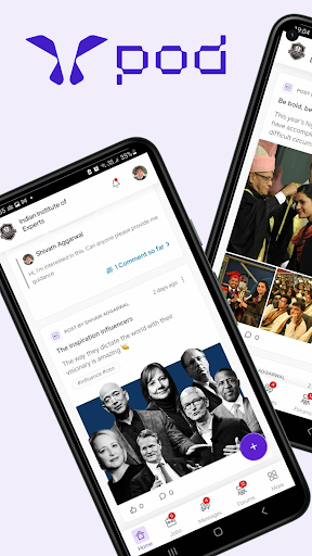 Android application pod.ai screenshort