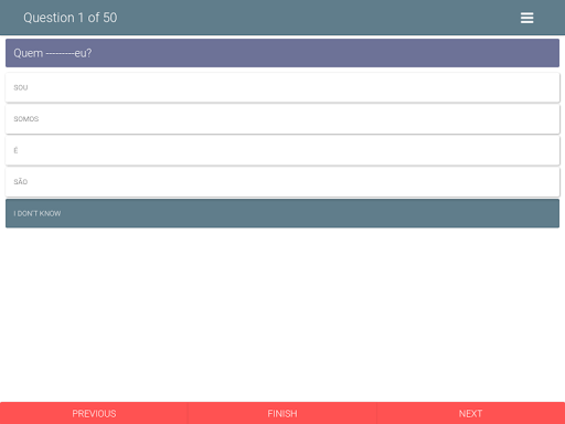 Portuguese Level Test