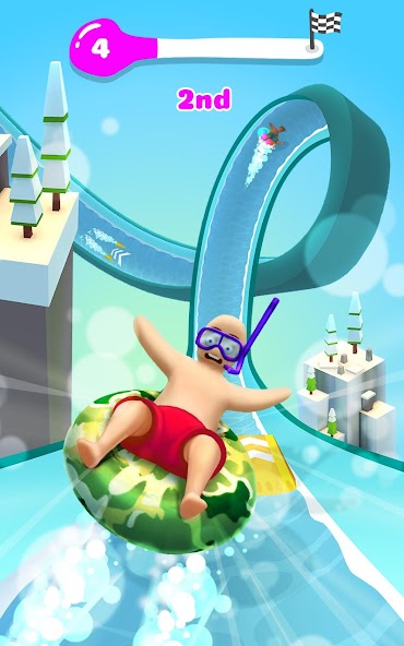 Slippery Slides 1.6.8 APK + Mod (Unlimited money / Free purchase / Unlocked) for Android
