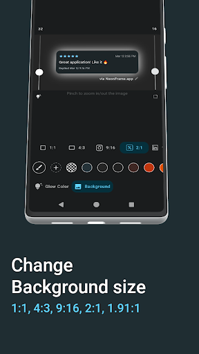 NeonFrame - Screenshot Editor Screen 3